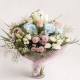 Ramo de flores premium en tonos pastel