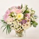 RAMO FLORES PREMIUM "XL" CON ROSA ROSA Y FLOR VARIADA