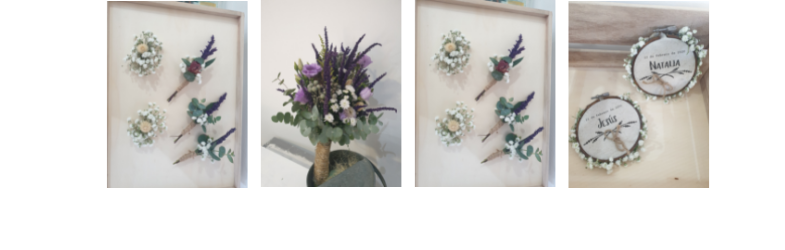 Trabajos decoración floral para bodas en ramos, tocados y accesorios por nuestra floristeria